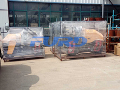 福瑞得機械4臺2噸壓路機，2臺1噸壓路機，6臺手扶壓路機準(zhǔn)備發(fā)往客戶施工現(xiàn)場